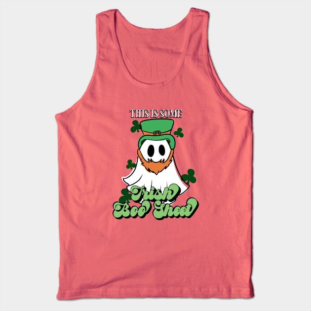 Irish Boo Sheet Tank Top by ShadowCatCreationsCo